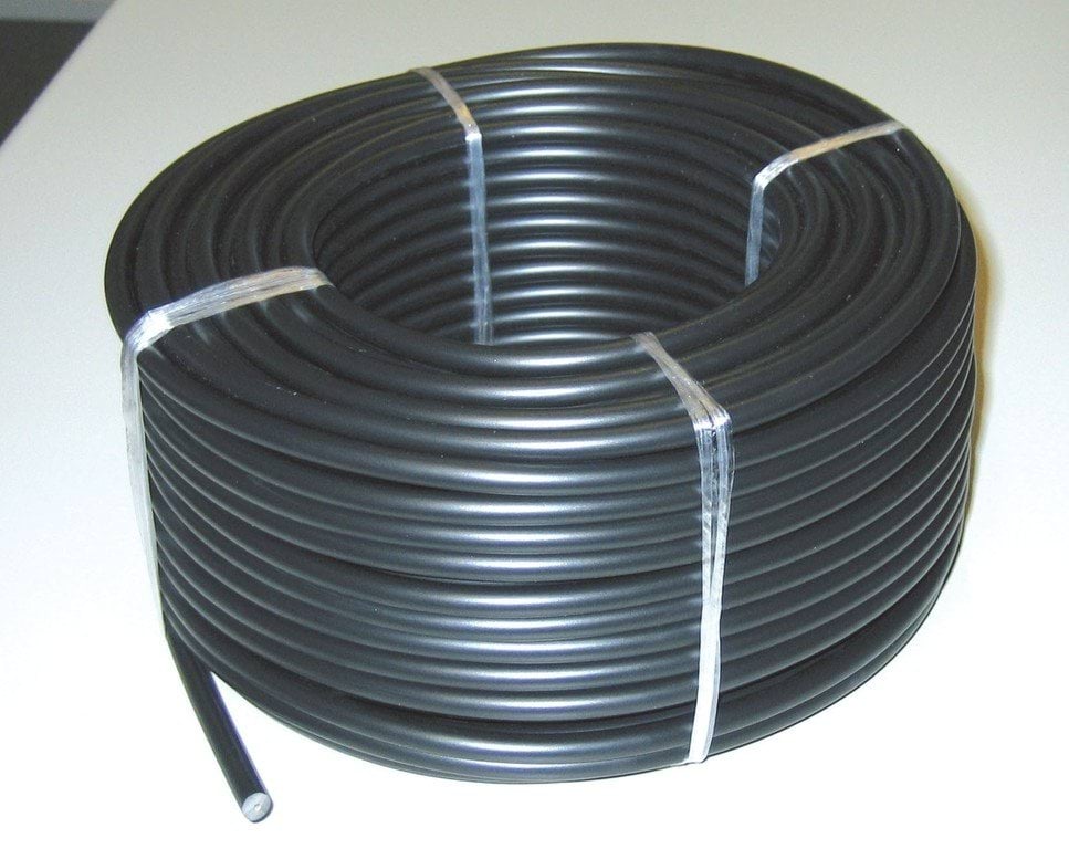 High-voltage underground  cable 50 m, on plastic reel