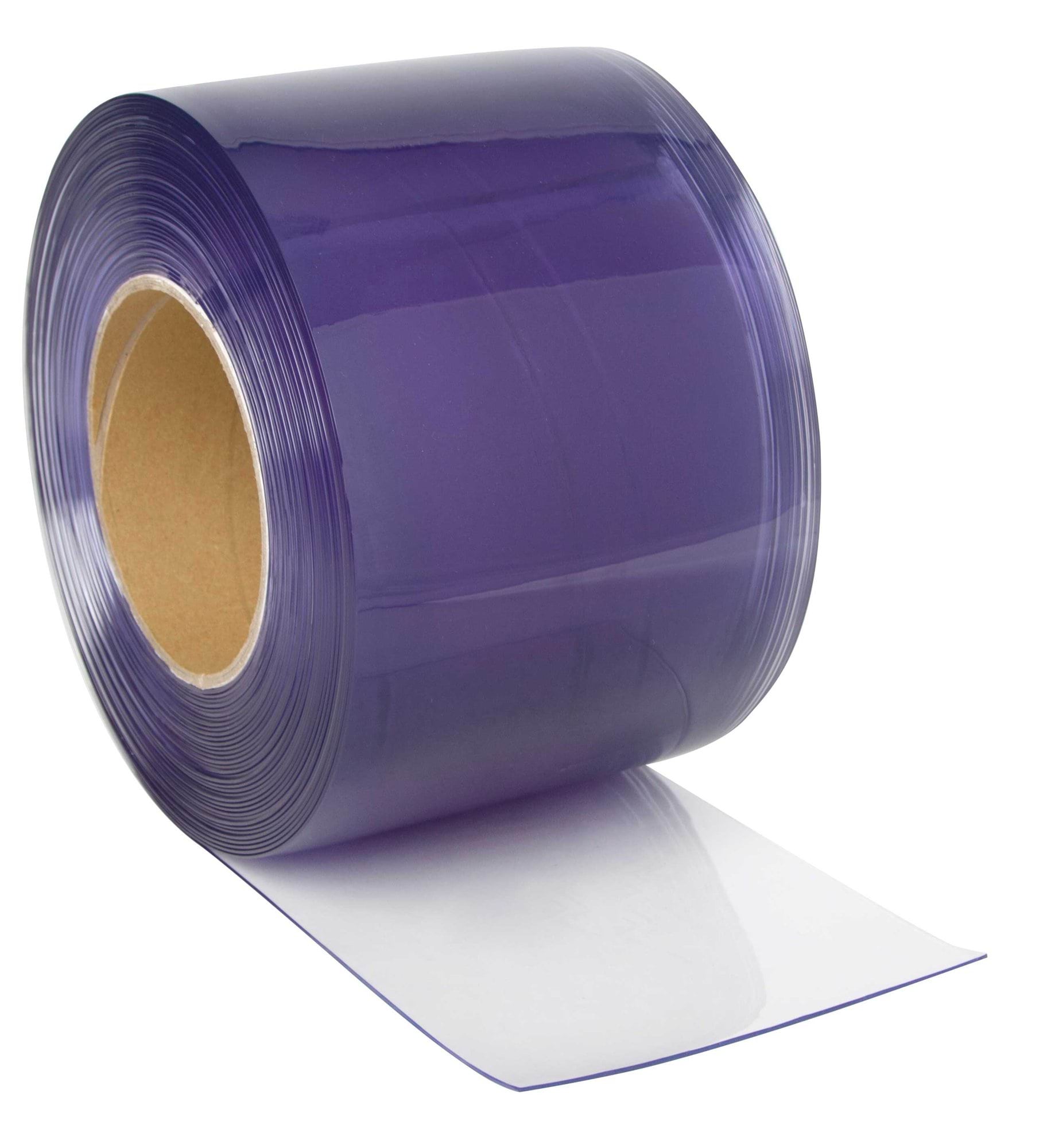 PVC strip curtain, 200 x 2mm,  transparent, 50m