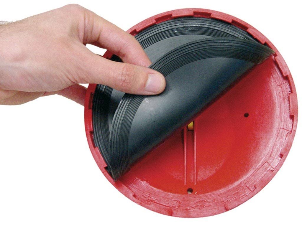 Spare diaphragm for water level, double-walled
