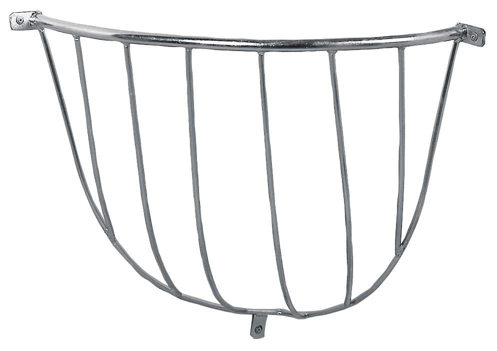 Corner hay rack, galvanized, 70 x 52 x 61 cm