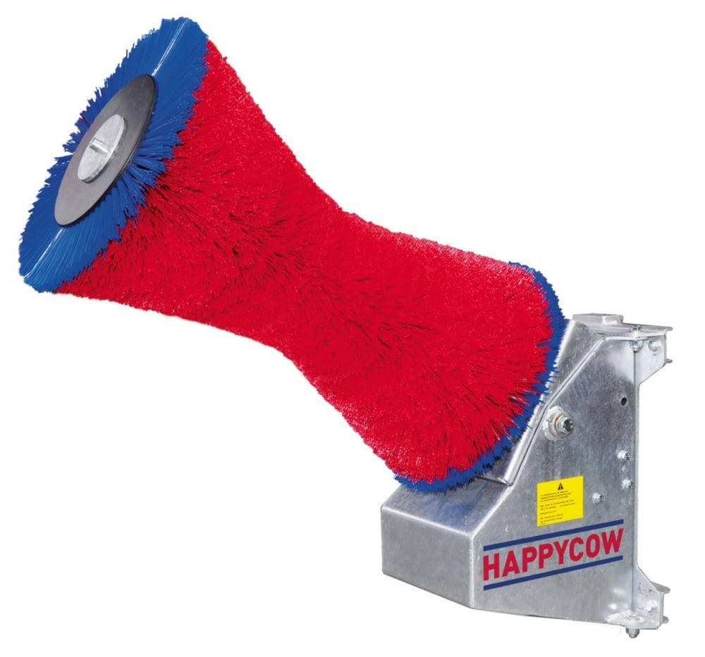 Cow Clean. Mach. HappyCow Uno with Nylon Bristles