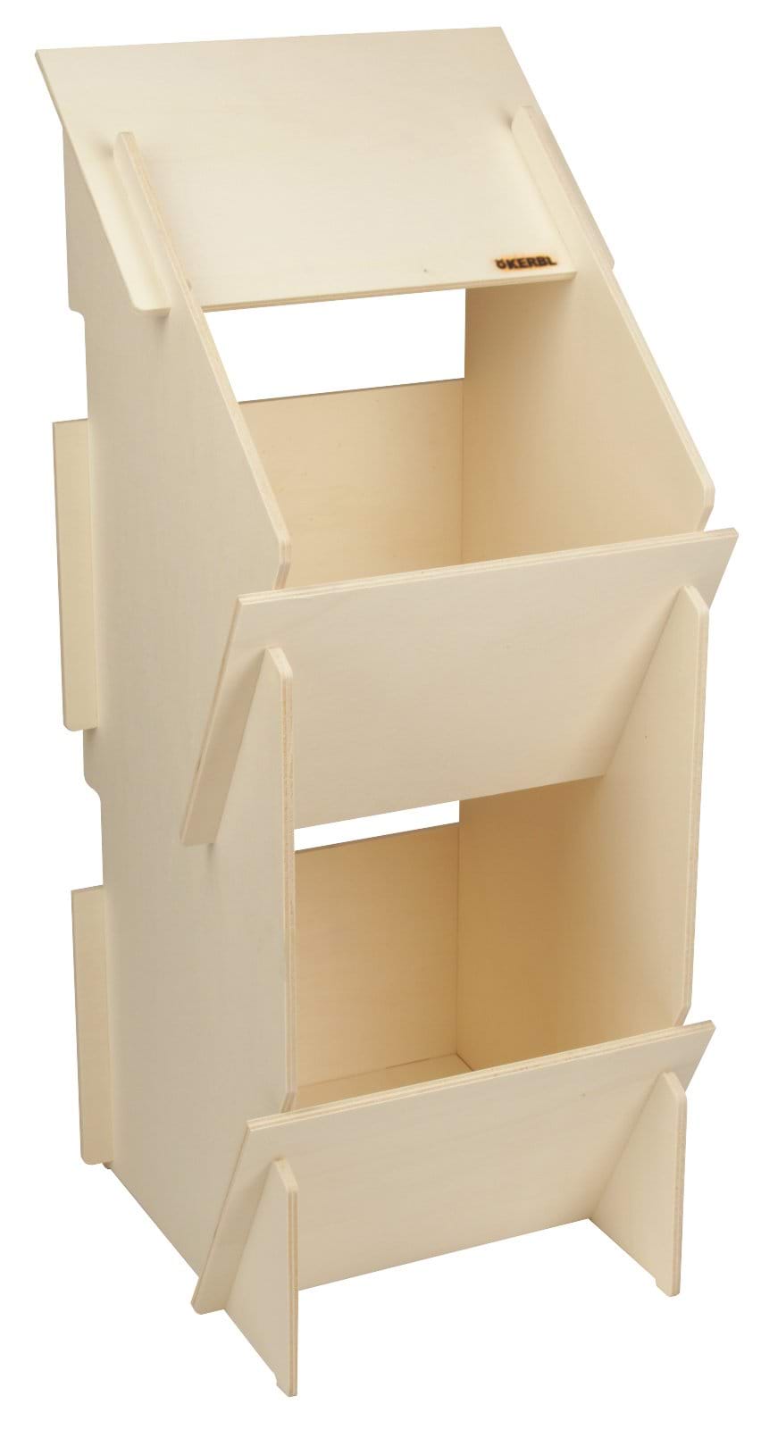 Chicken Laying Nest in Wood unassembled, 30x35x83cm