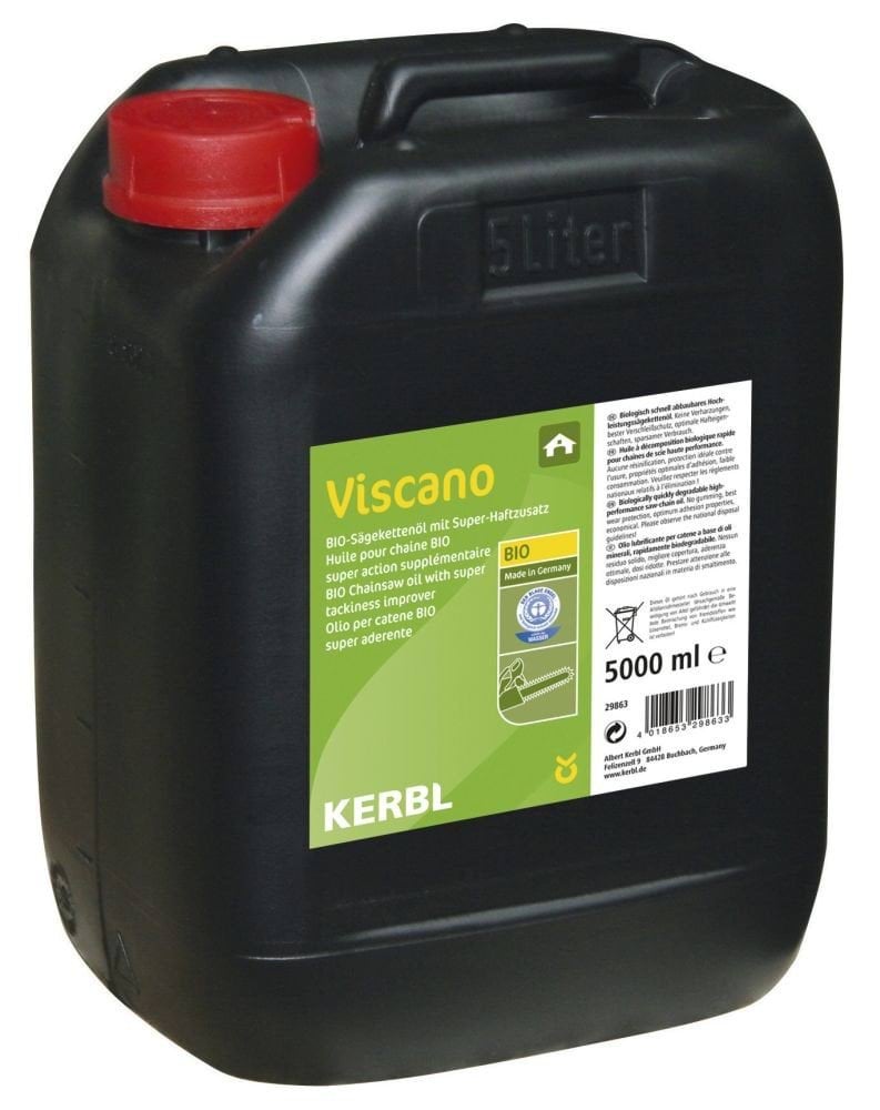 Viscano organic saw chain oil, 5 litre