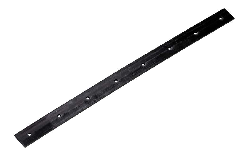 Replacement rubber 66 cm for muck and slurry pusher, galv.