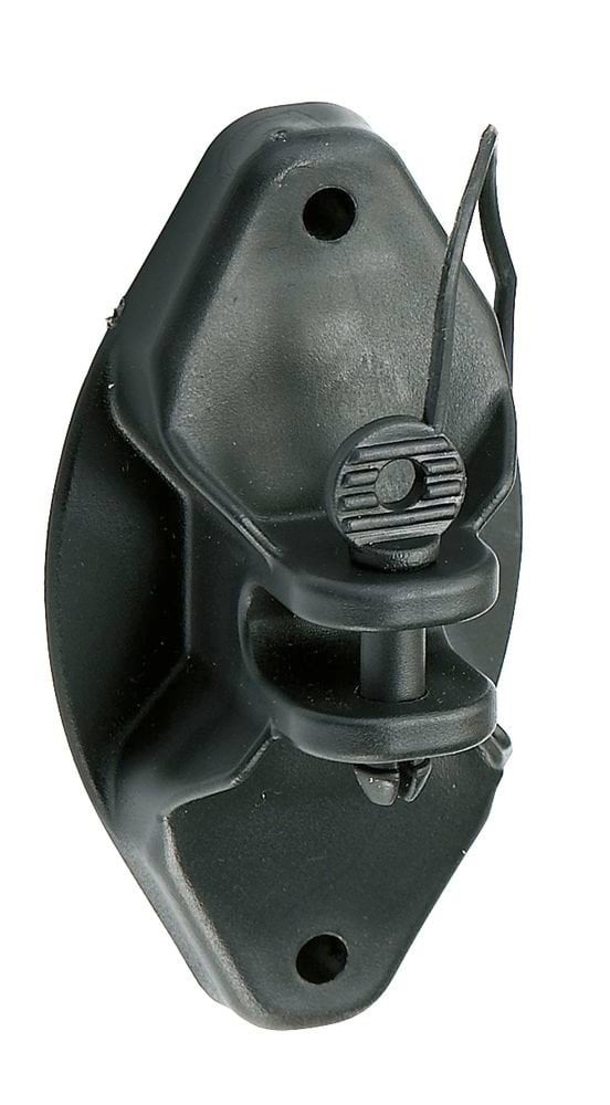 PinLock rope insulator black, for ropes up to Ø 8 mm