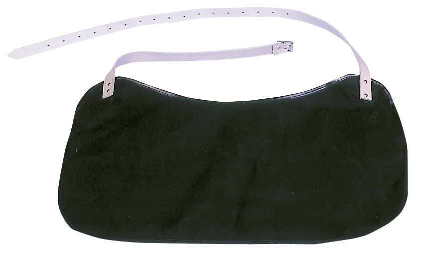 Anti-mating apron, made of canvas, short 40/33 x 60 cm