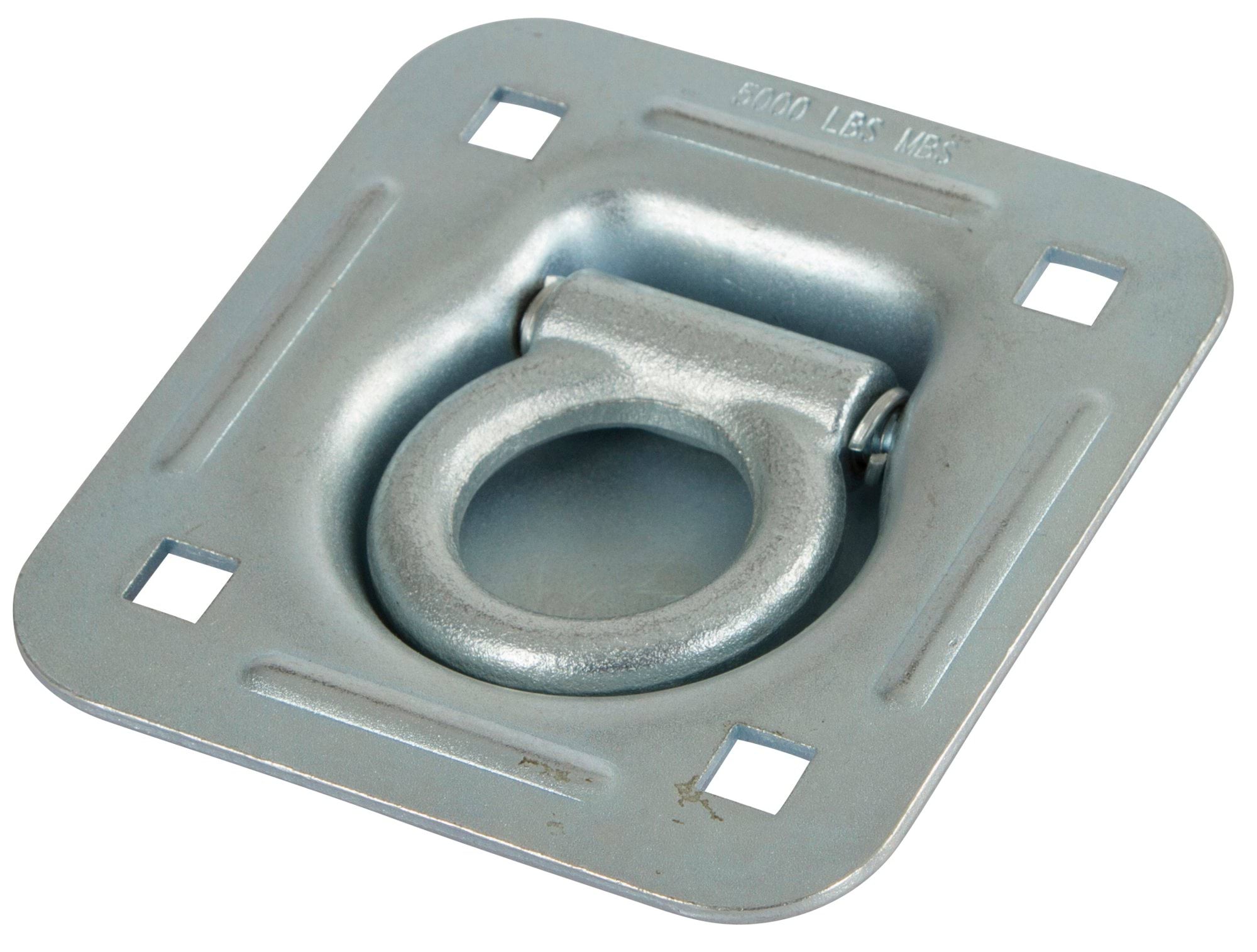 Lashing tray, 114x124mm galvanised, Ø 11mm