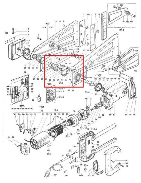 Handle for saw blades, Kerbl