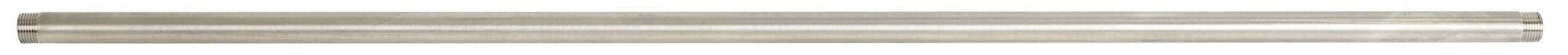 Connecting tube for drinking bowl, steinless steel, 100 cm