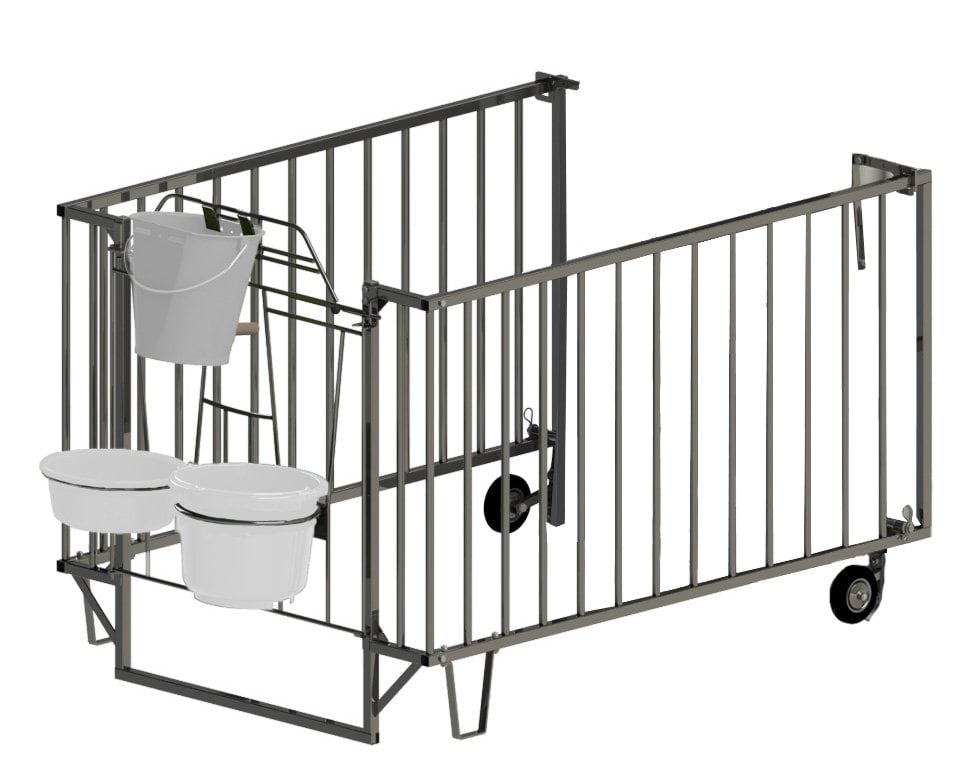 Heavy fence for calf hutches Premium PE UV+ and MasterPlus, Kerbl