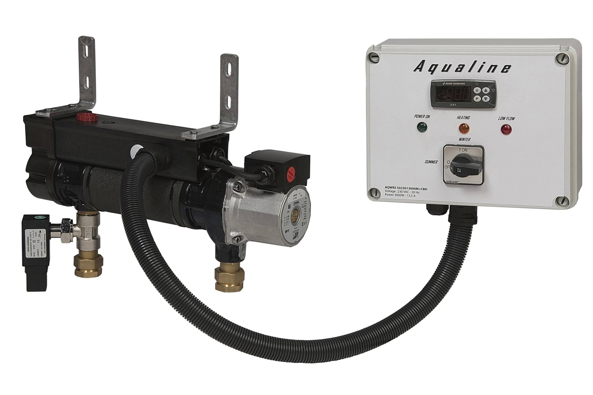 AquaLine Digital with integrated heater