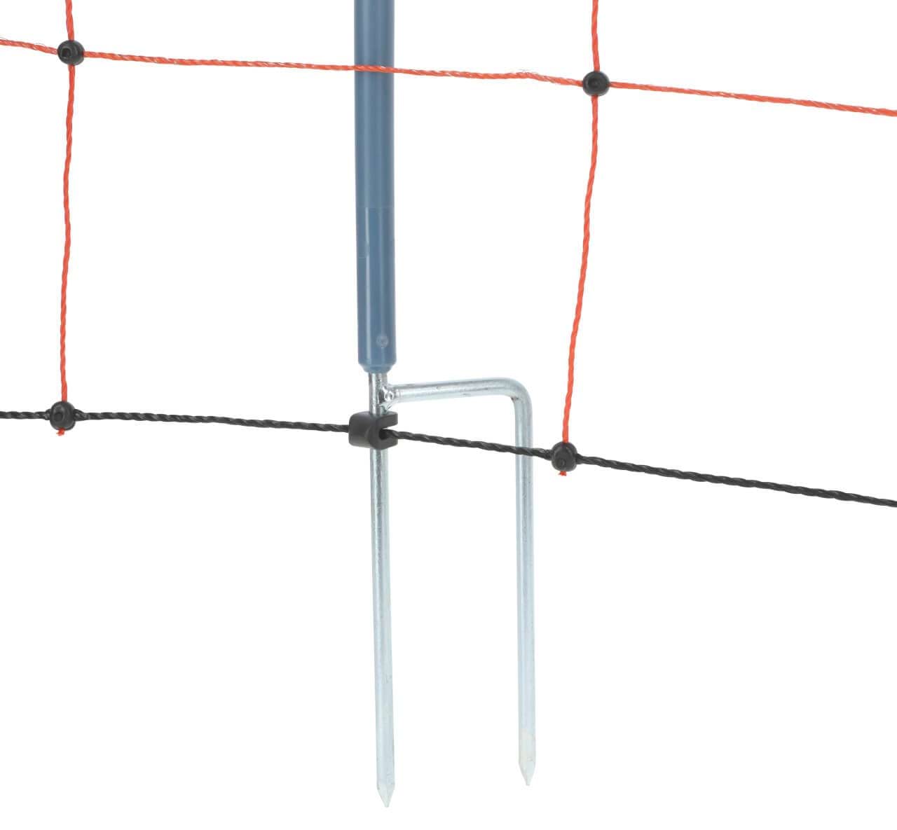 OviNet Premium, 50m, orange, 108 cm, double prong