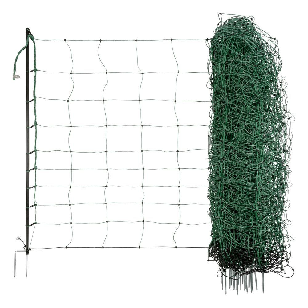 OviNet Sheep Netting green height: 90 cm - dbl prong