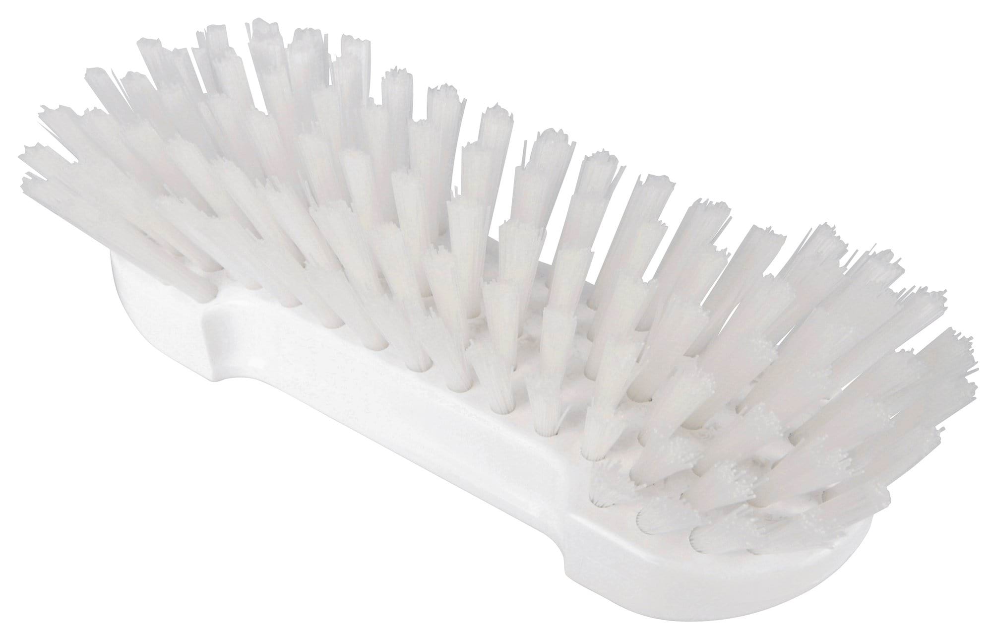Washing brush, white polyester bristles