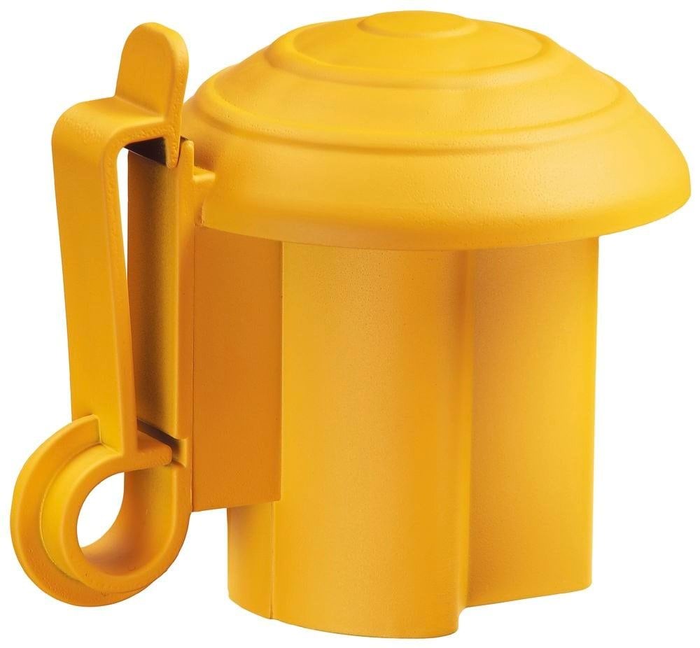 Top insulator T-post, yellow