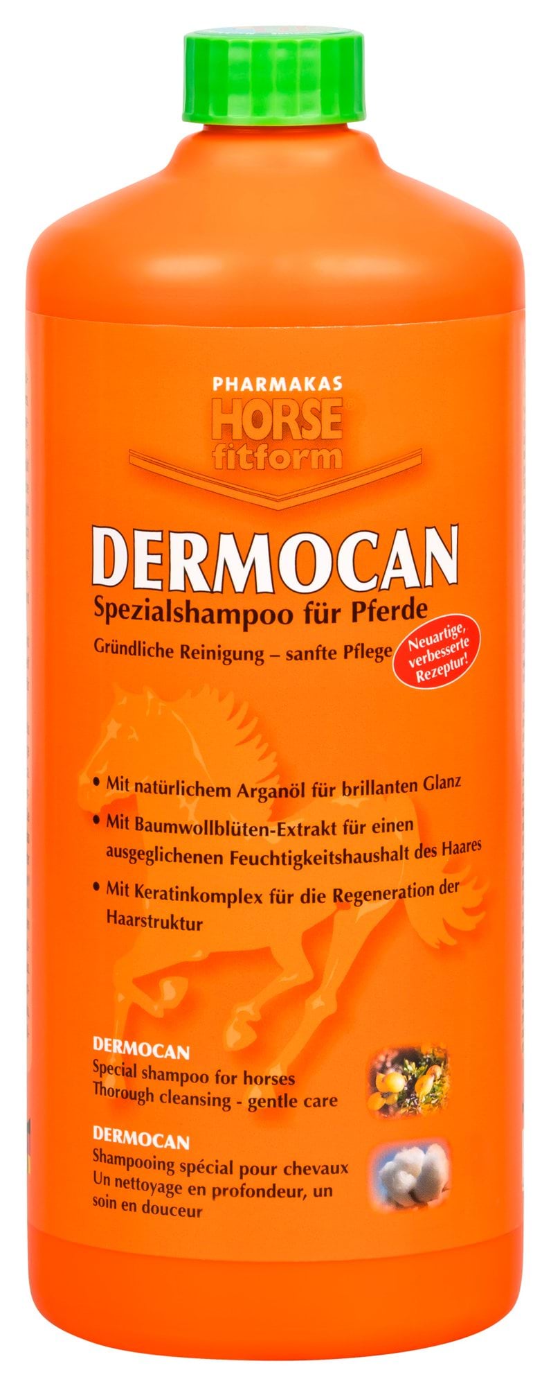 Horse shampoo Dermocan 1000 ml
