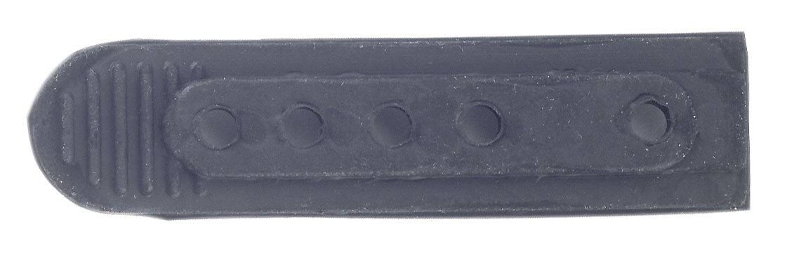 Lower rubber part for tail holder