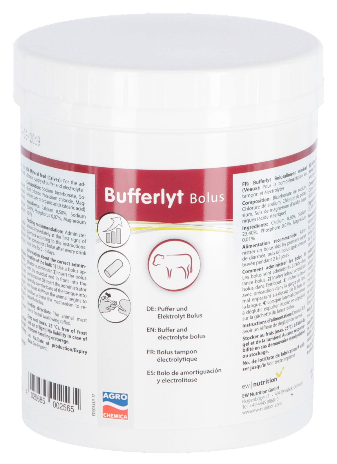 Bufferlyt Bolus, Electrolytes Bolus, 15 Bolus/Package