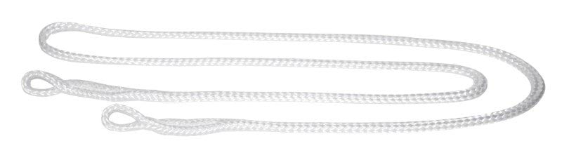 Calving Cord woven, white, 190 cm, 2 Loops