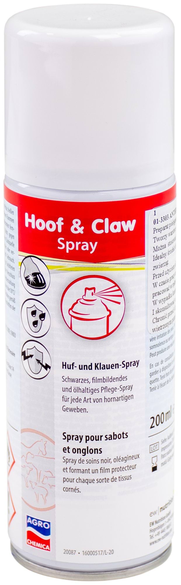 Hoof and claw spray 200ml