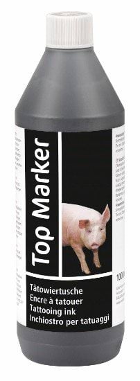 Tattoo ink TopMarker, black, ^