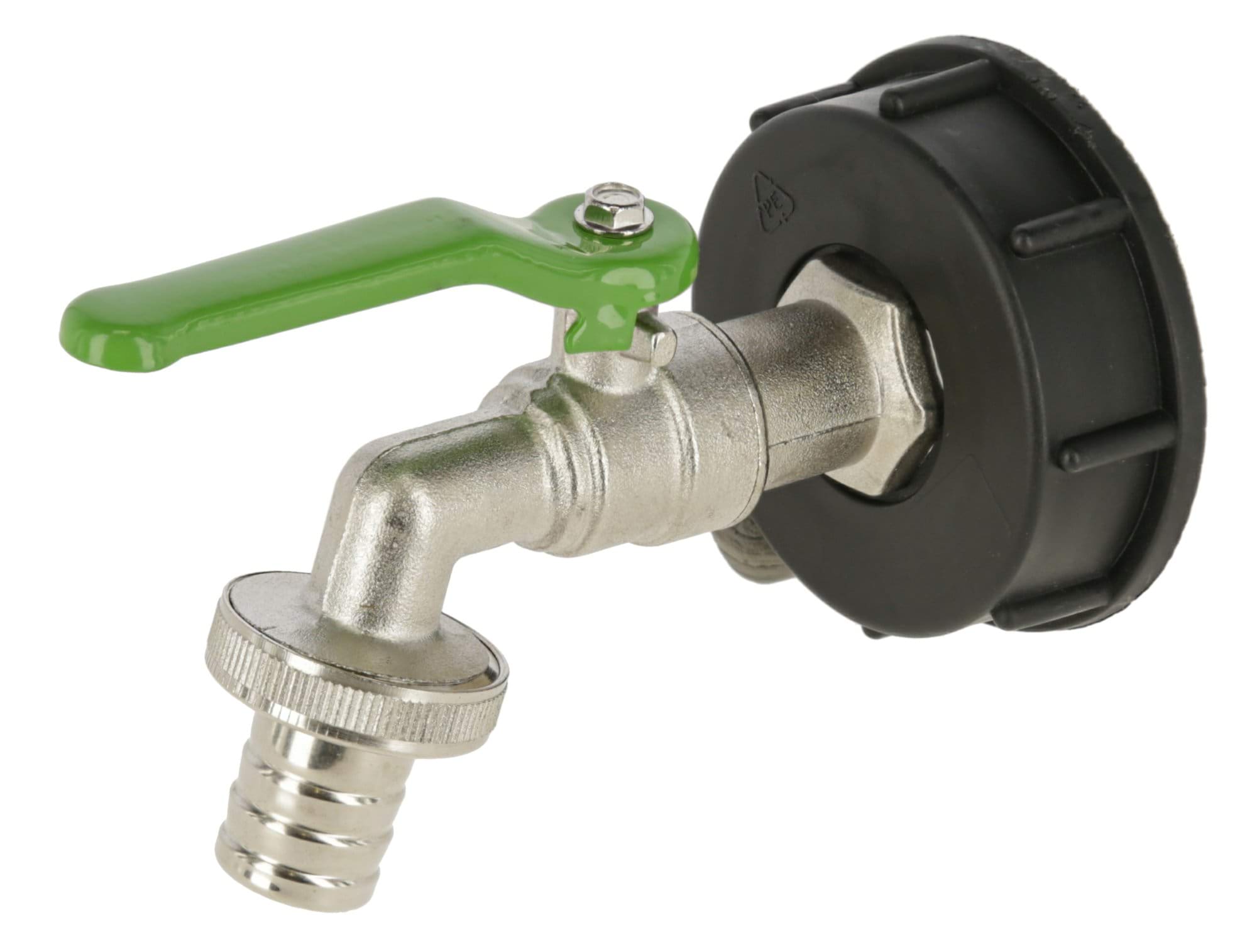 IBC Connecting Tap with 3/4” Hose Connector
