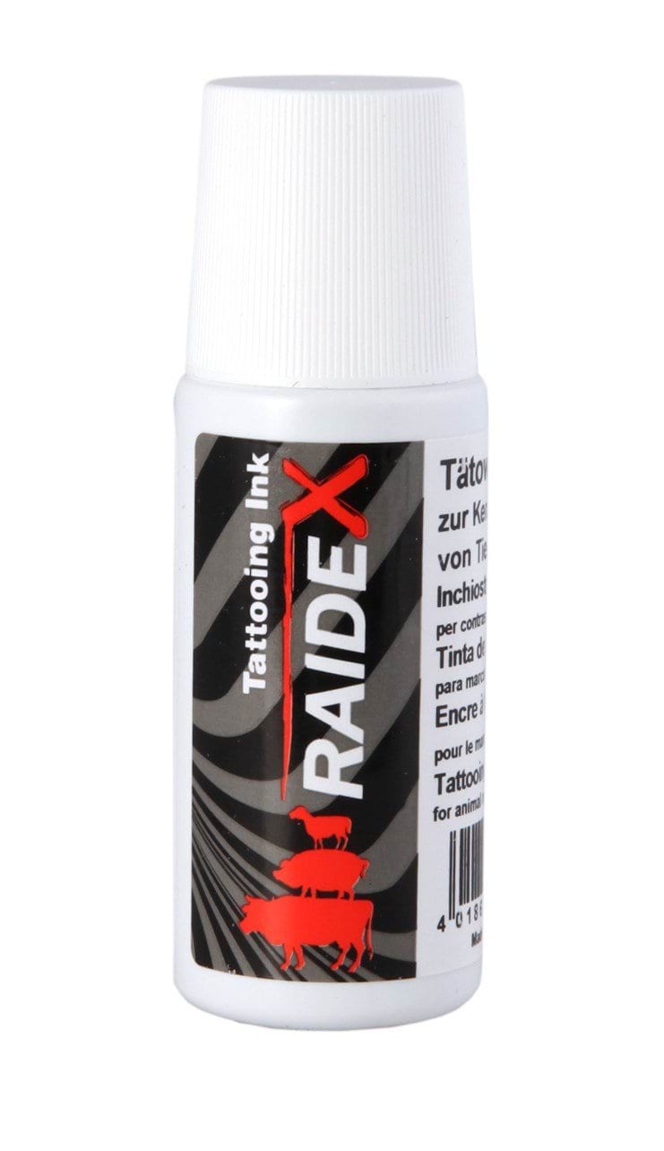 Tattoo ink roll-on, black, orig. Raidex