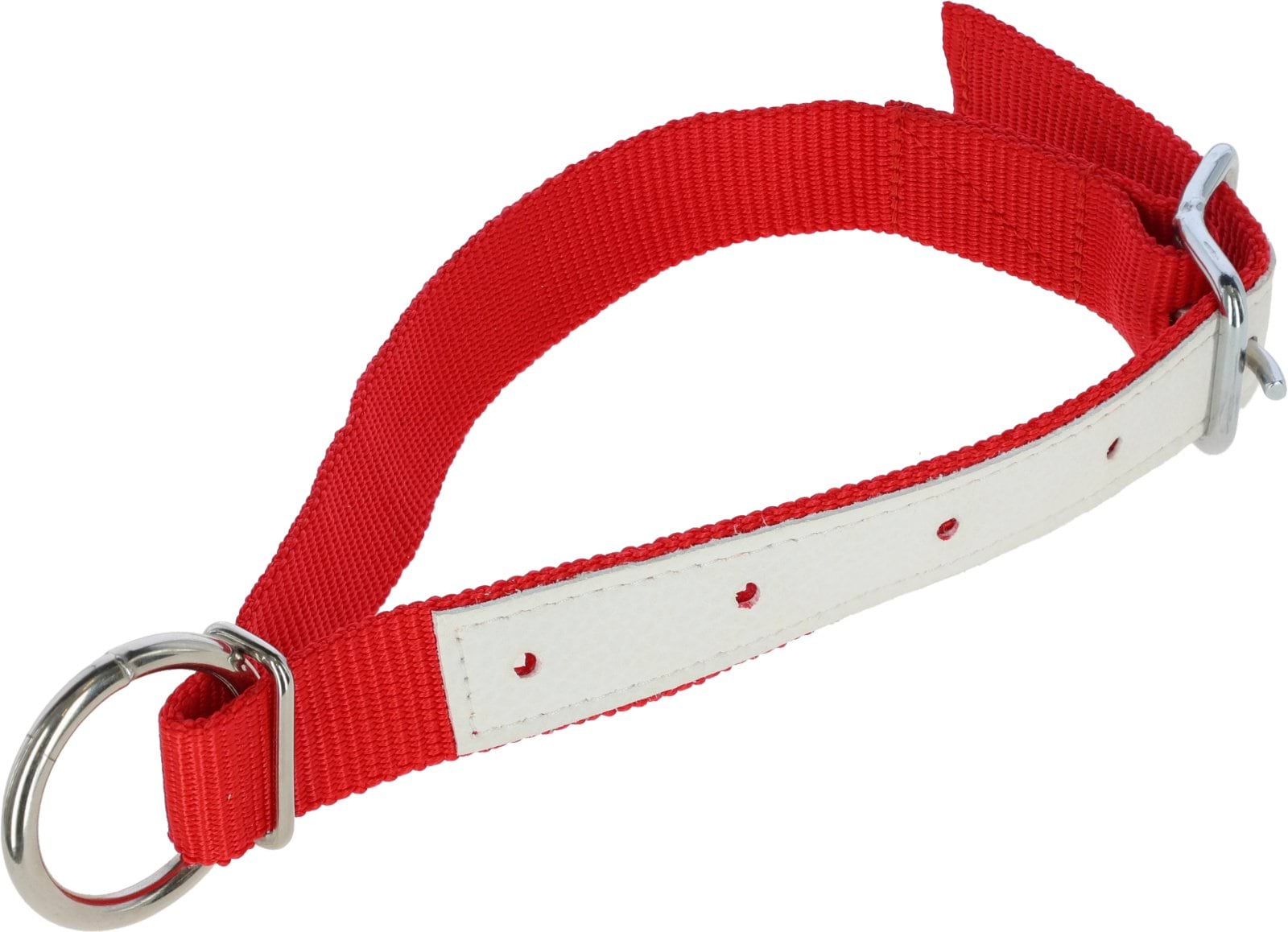 Necklace for sheep, nylon, 60 cm long, red