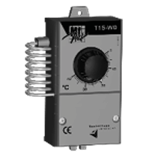Automatic thermostat, 4 A, for Emi air mixers
