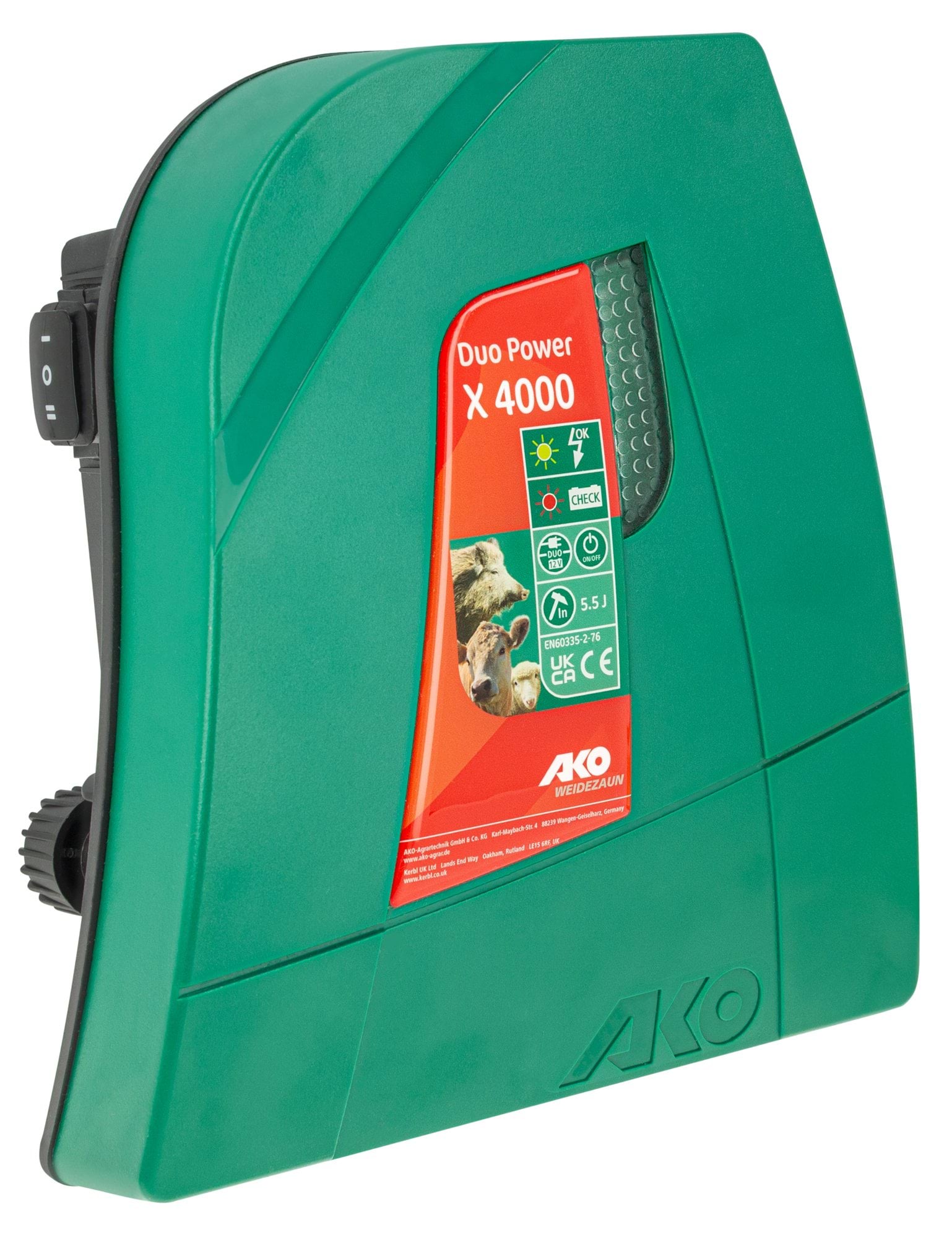 AKO Duo Power X 4000 12/230 V Duo Elec. Fence Unit