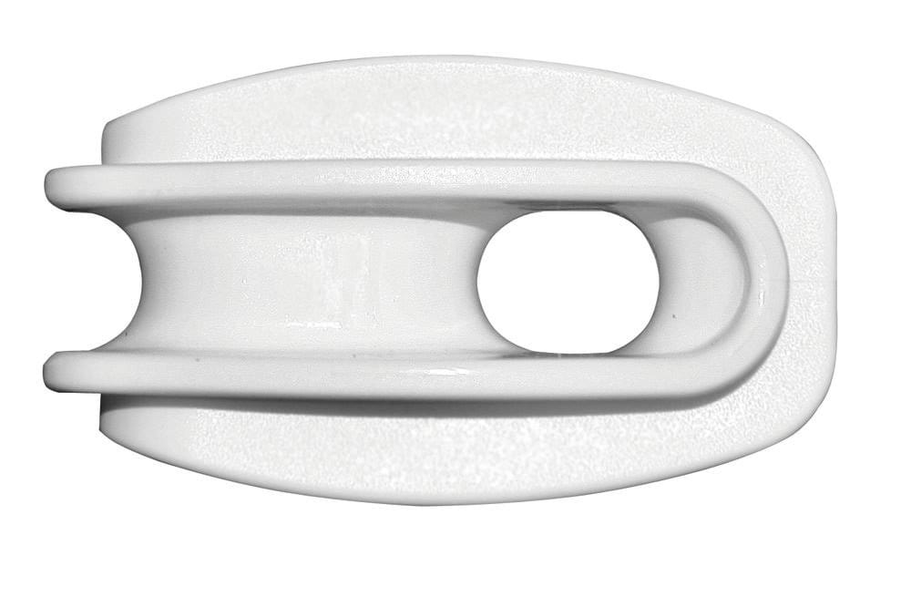 Strain insulator polyamide for steel wire, white
