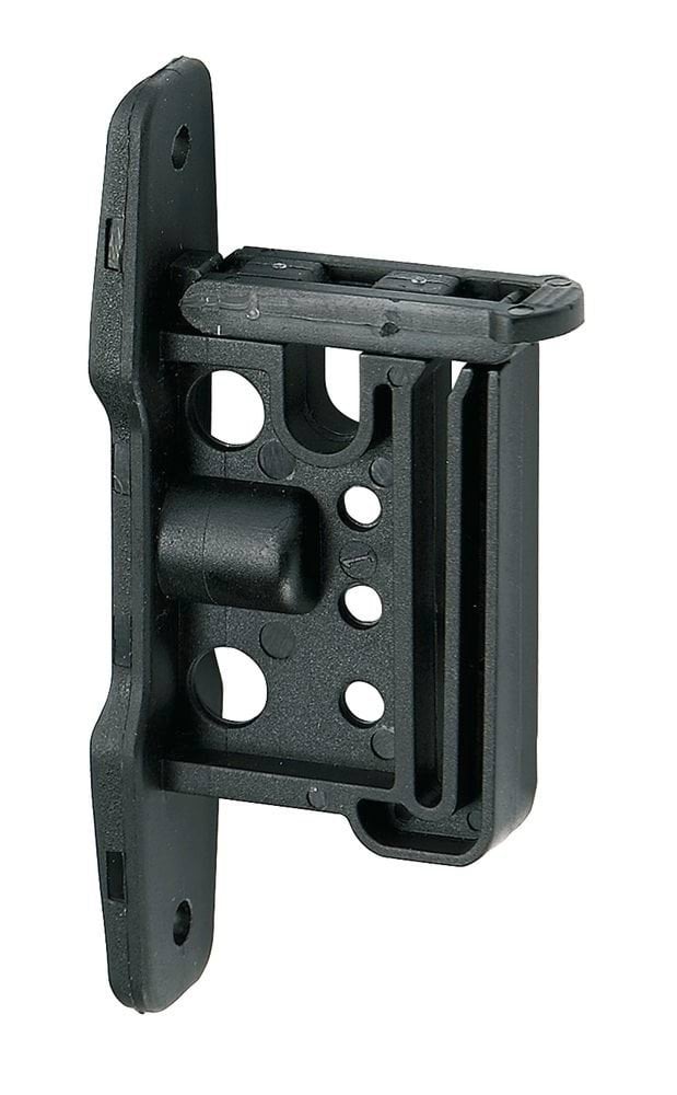 Clip insulator Easy Tape black for tapes and ropes