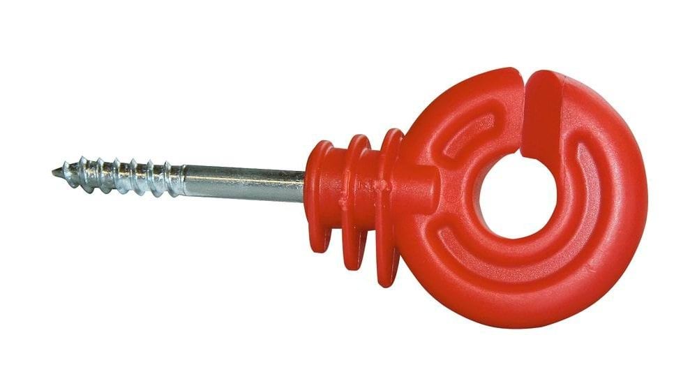 Ring Insulator Compact, short  support, red, AKO