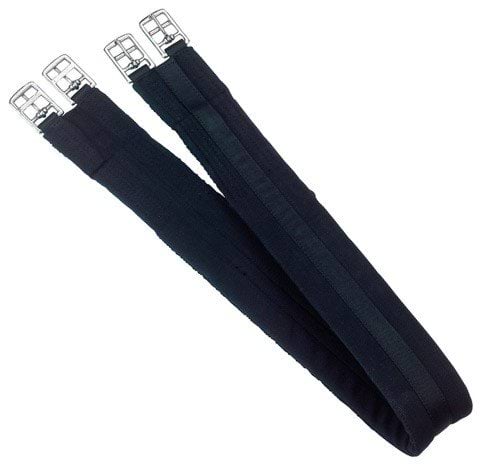 Saddle Strap closed black 130 cm