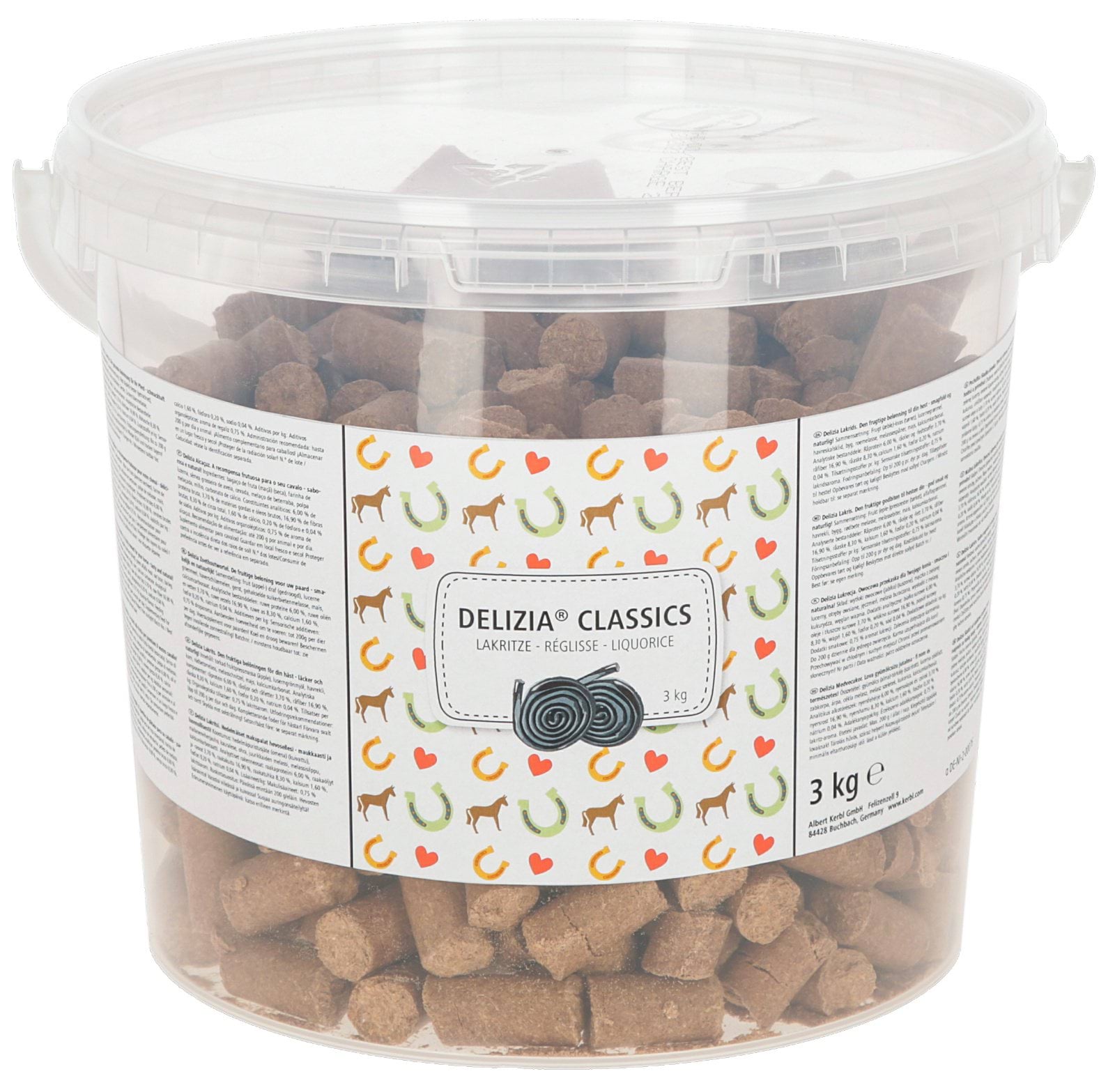 Delizia treats liquorice, 3 kg