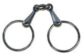 Snaffle loose ring bit - french link, 13,5 cm, hollow