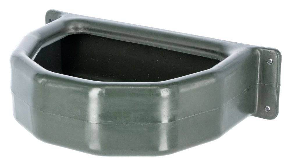 Trough Half Round Plastic, Green