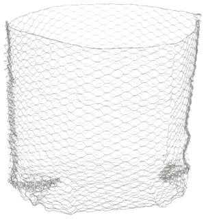 Vole basket ungalvanised, large, 60 cm