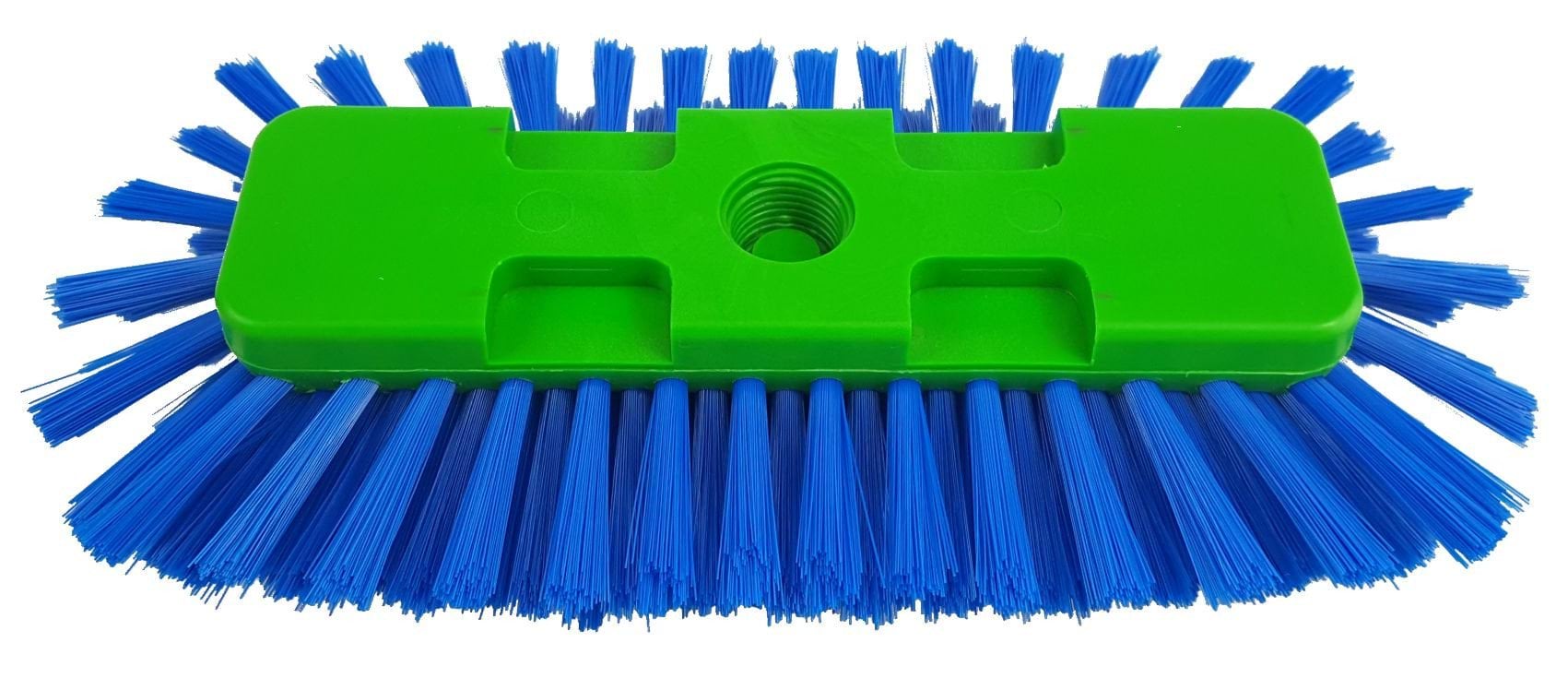Tank brush semi-oval, PBT, green