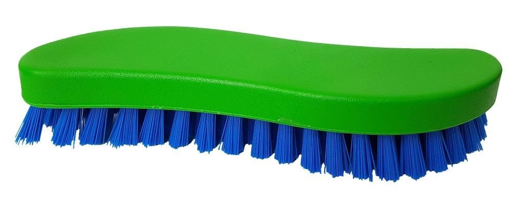 Mil cone brush ‘S’, 20 cm, green/blue