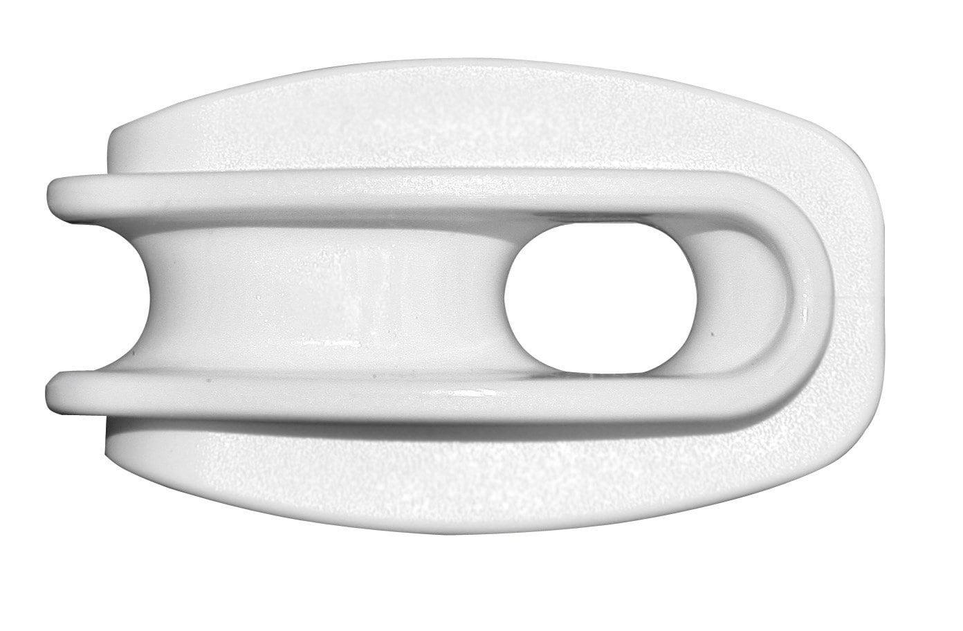 Strain Insulator, Polyamide Fibre-glass Reinforced, white
