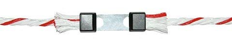 Rope connector Litzclip for Ø 6 mm ropes, inox, 5 pcs