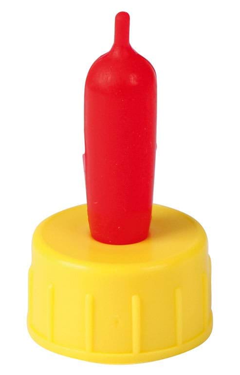 Bolt-on bottle nipple f. lamps 5 pcs/pack