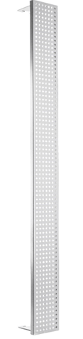 PERFORATED PANEL G-100 L-1000 /C. MATTE GRAY/