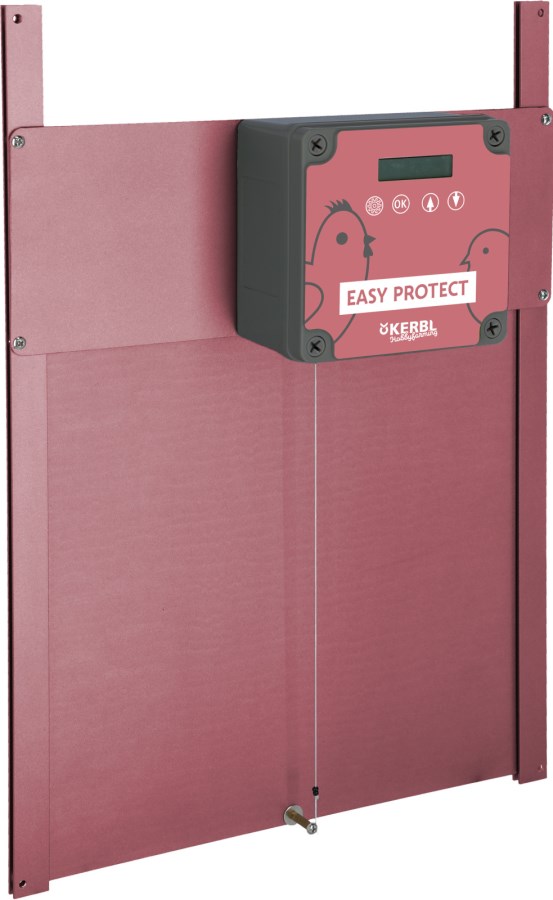 Complete Chicken Door Set, EasyProtect, Rosé Edition, Kerbl