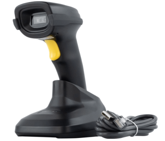 QR and Barcode Scanner with Charging Station, WiFi Scanner HD-LR66