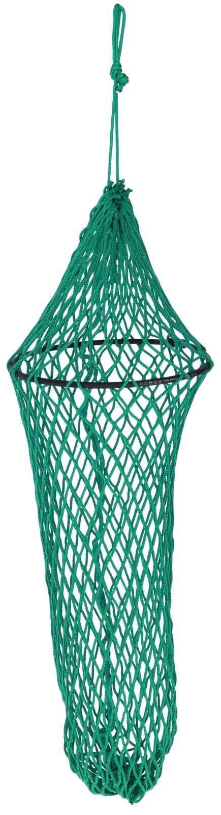 Hay net for horses with ring, green, mesh 4.5 cm, 120 cm, Kerbl