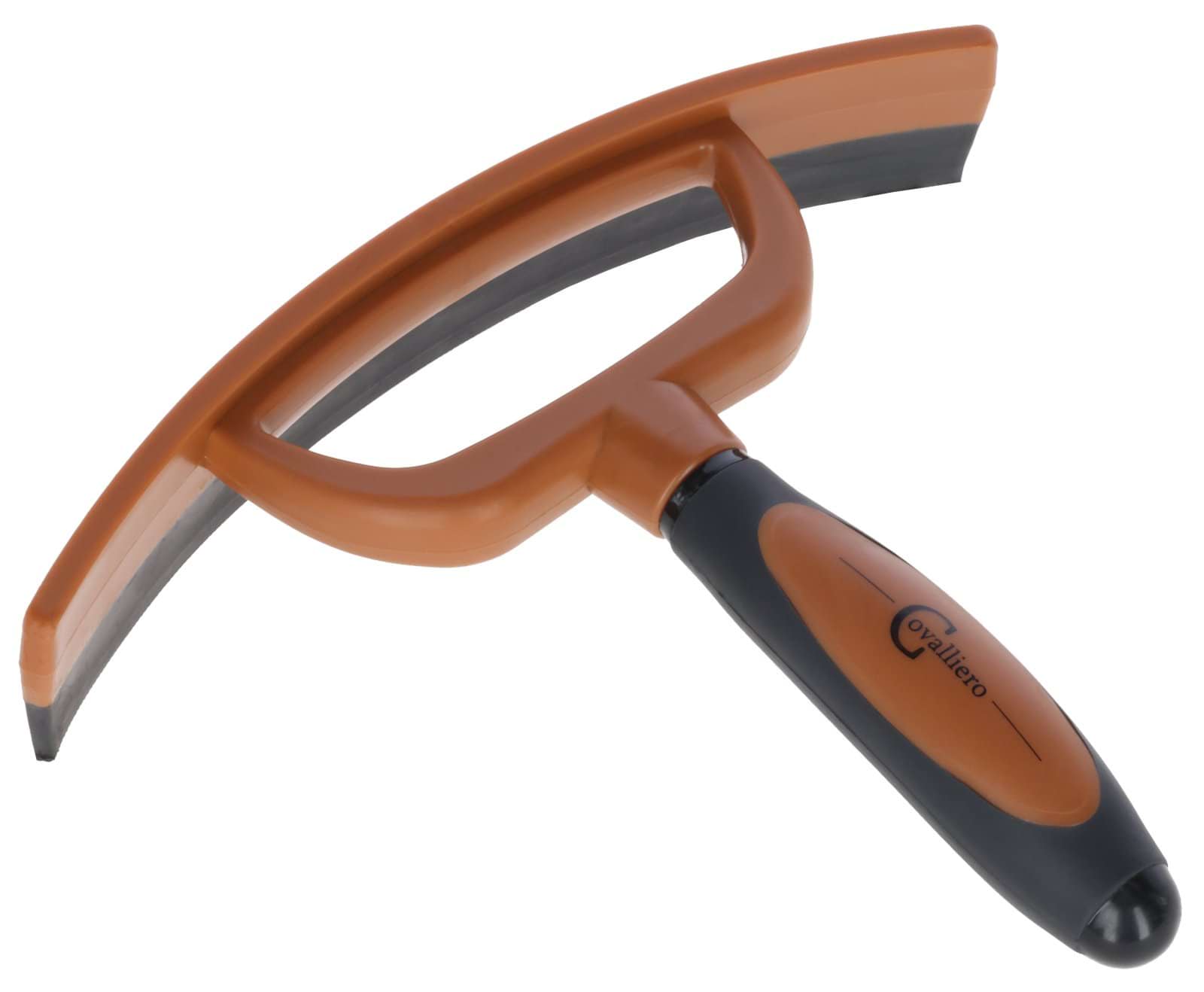 Sweat Scraper 2K, brown/black, 19 cm, Covalliero
