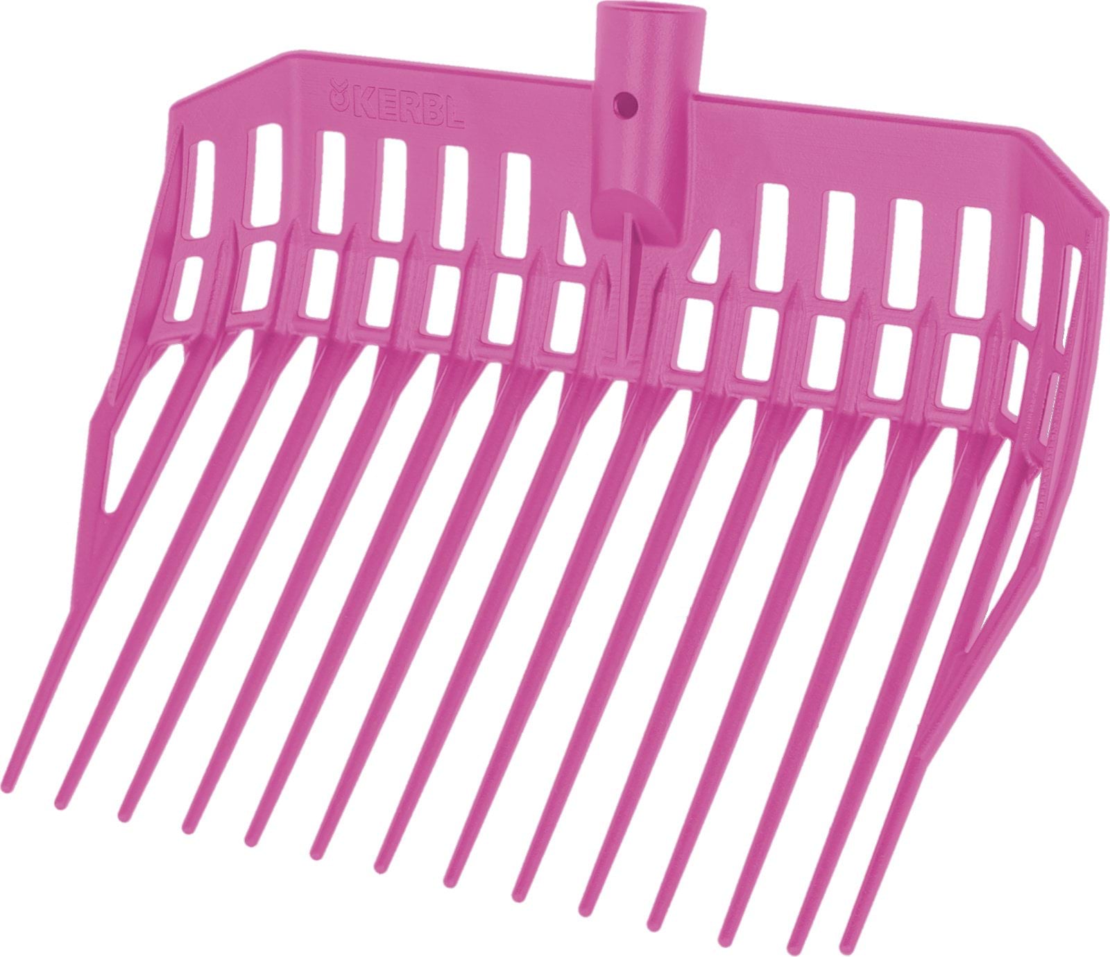 EcoFork Mini Stable Fork, without handle, pink, Kerbl