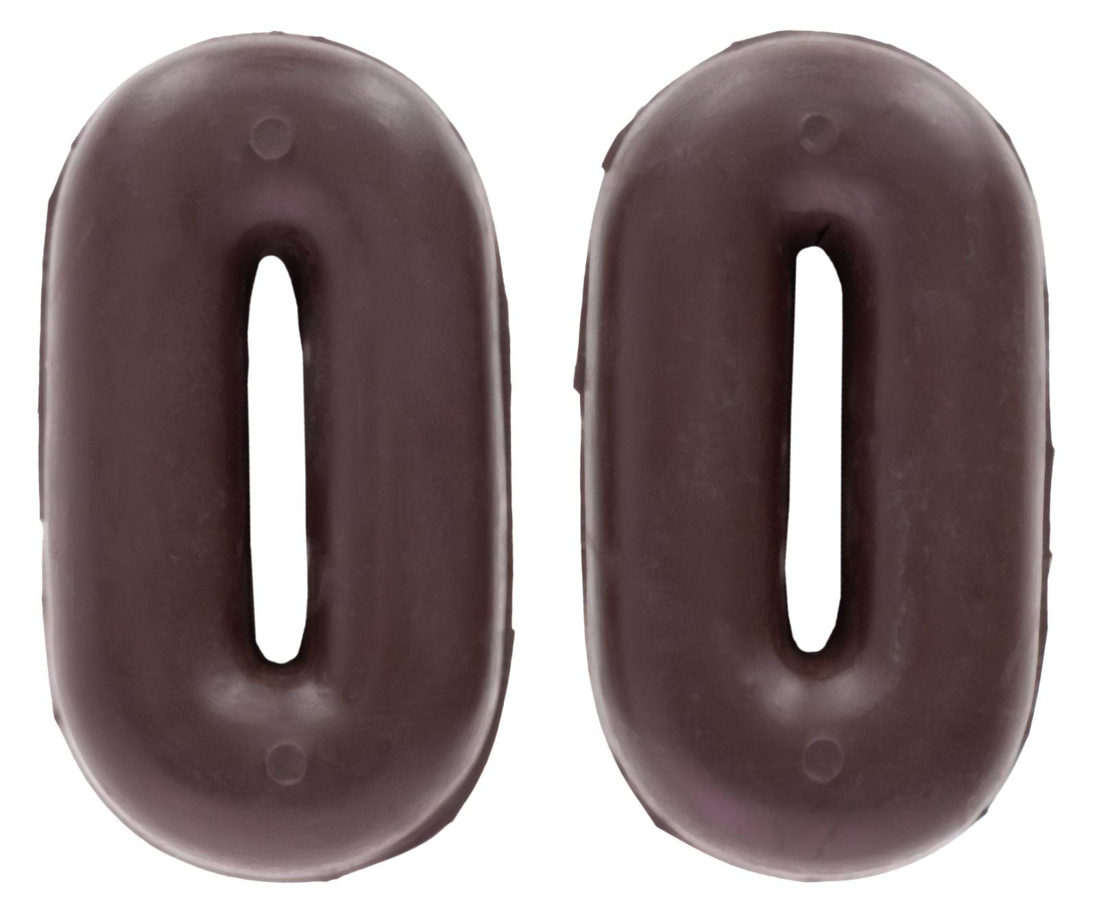 Martingale Rubber Bands, Brown, Pair, Blister, Covalliero